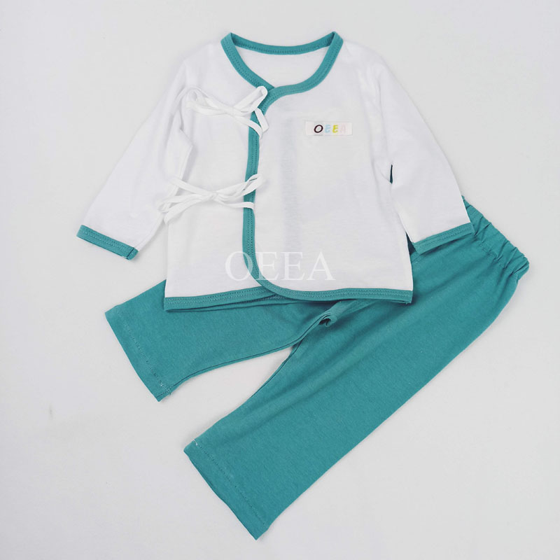 100%純棉夏季嬰幼兒合同衫